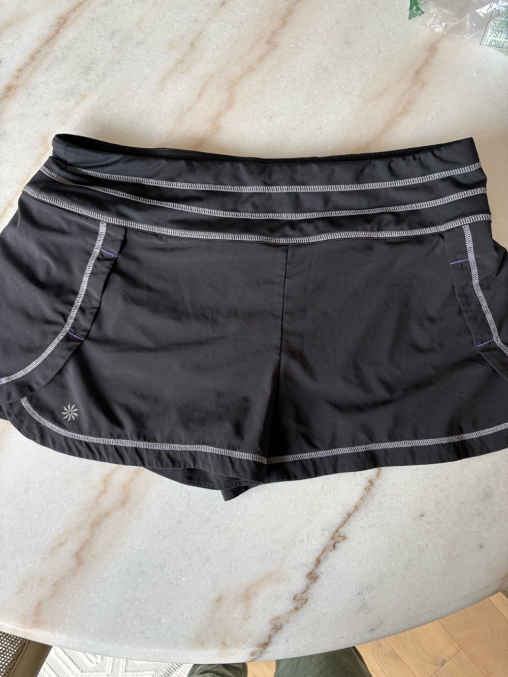 Athleta athletic short size large black